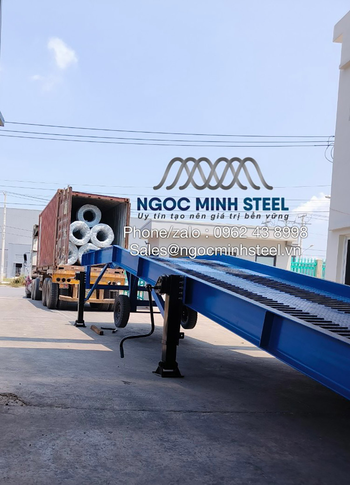 Hot Dipped Galvanized Steel Wire - Thép Ngọc Minh